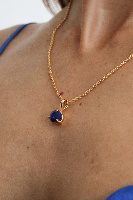 Sapphire Gemstone Necklace