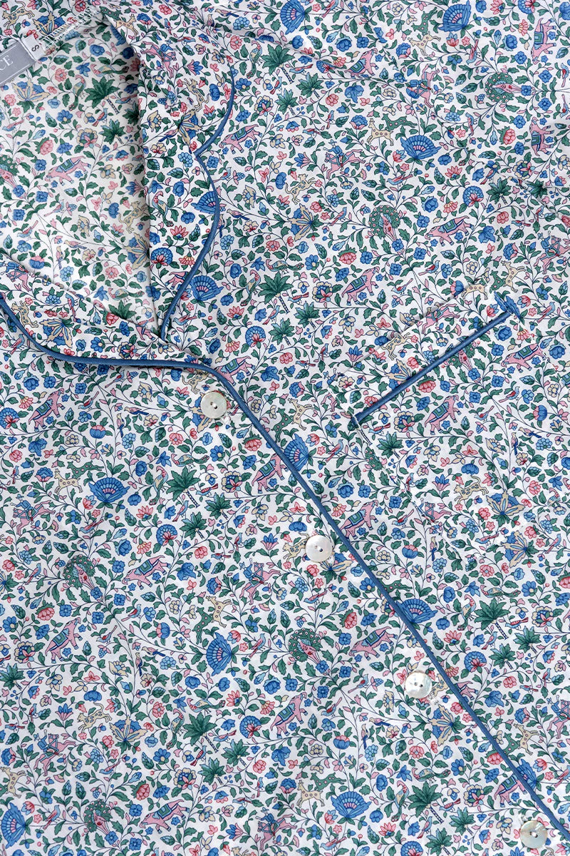 Amara Blue Short Pyjama Set