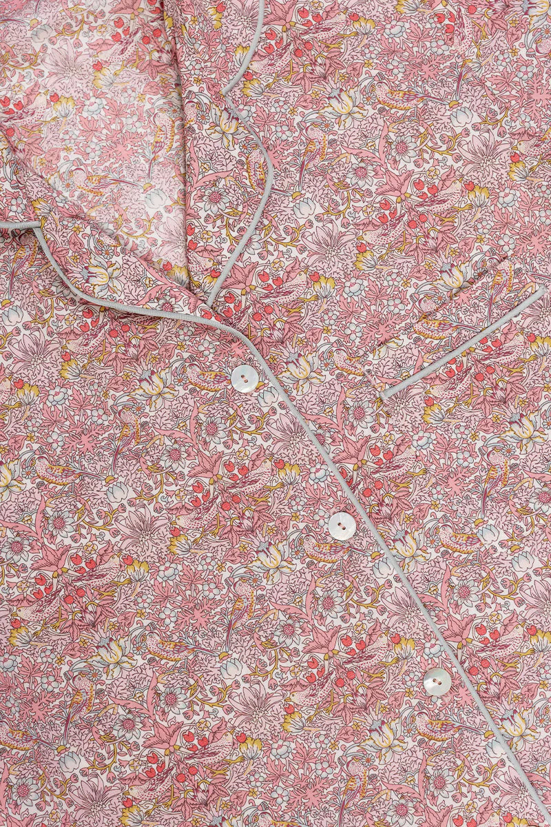 Paloma Bird Pink Pyjama Long Pyjama Set