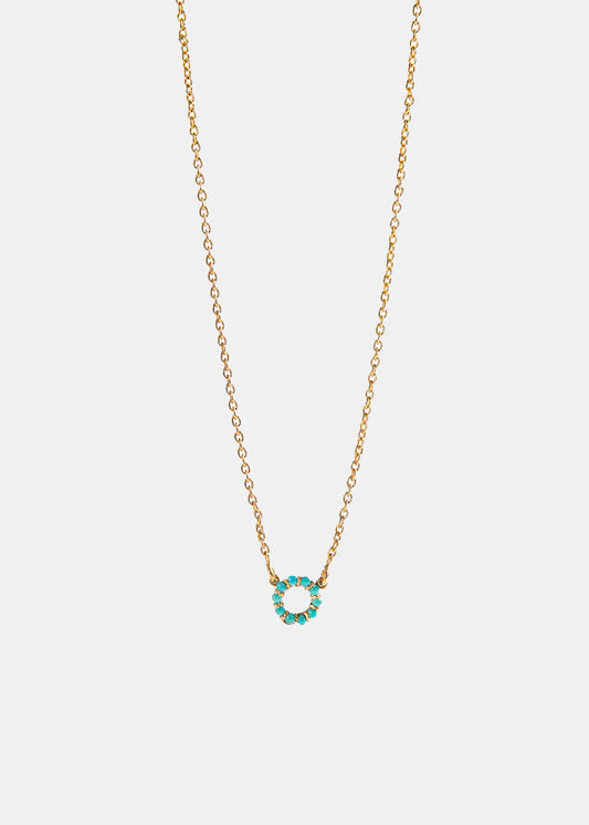 18k Gold Vermeil Scallop Necklace