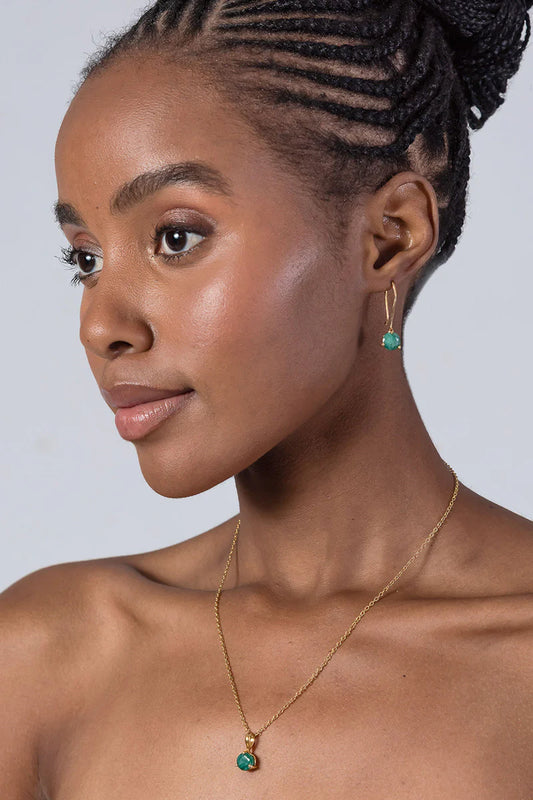 Emerald Gemstone Necklace