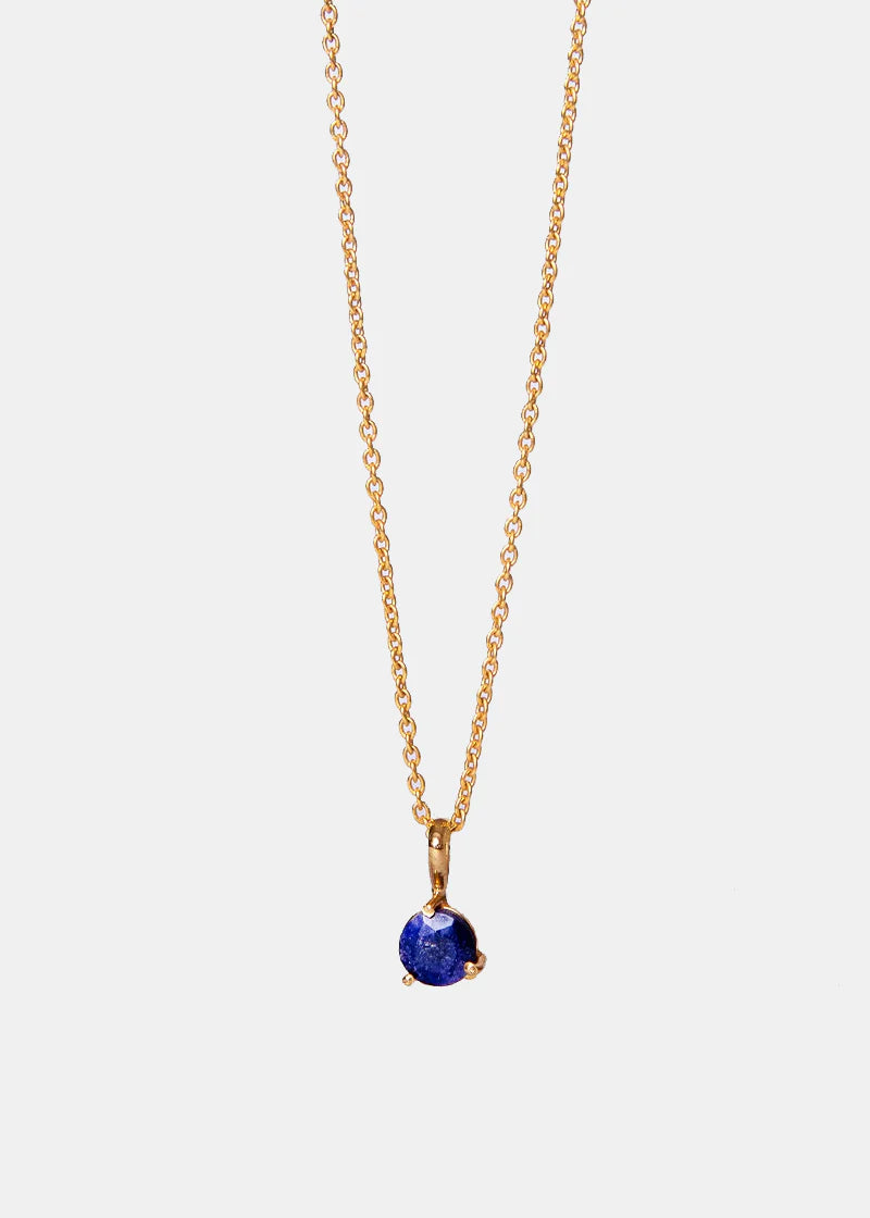 Sapphire Gemstone Necklace